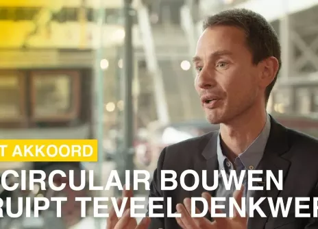 STELLING: In circulair bouwen kruipt te veel denkwerk - Iwein Meyskens, archipelago architects