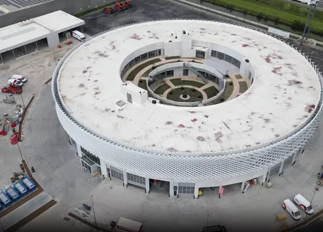 'Het Nest': een energiezuinig onderkomen voor TVH Equipment geïsoleerd met Recticel Eurothane Silver