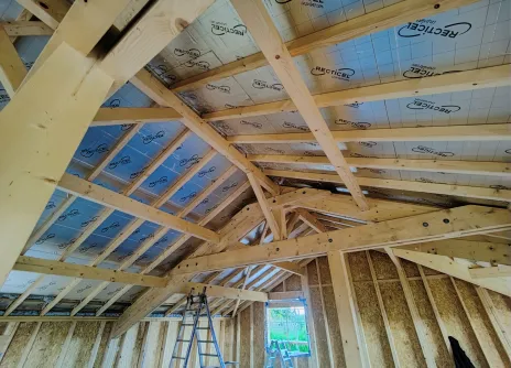 Recticel chantier Eurotoit Ambiance Bois Concept