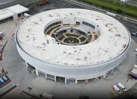 'Het Nest': een energiezuinig onderkomen voor TVH Equipment geïsoleerd met Recticel Eurothane Silver