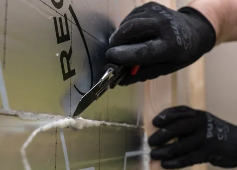 PIR isolering installation