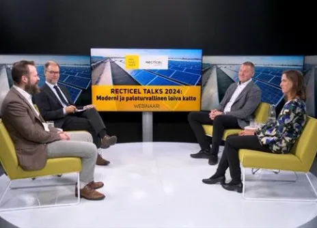 Webinaariin Moderni ja paloturvallinen loiva katto