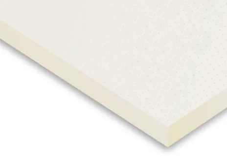 Beige corner of a 3D geometric shape with soft gradient.