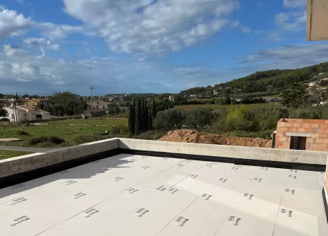 Deck-vq isolation sous vide Recticel 